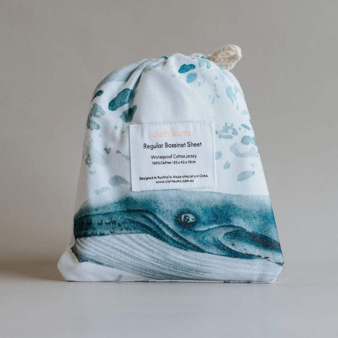 Regular Bassinet Waterproof Sheet - License to Krill