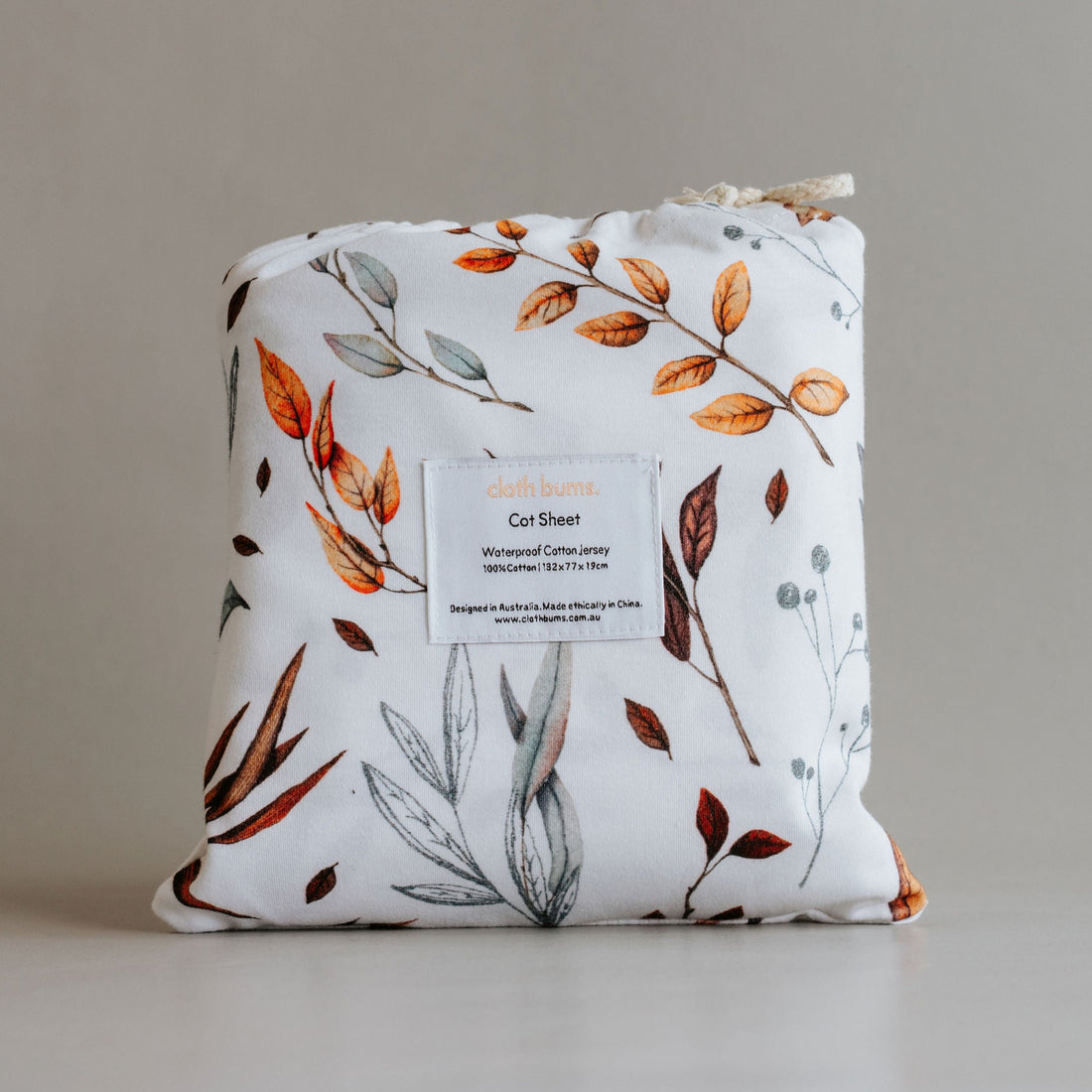 Waterproof Cot Sheet - Colours of the Wind
