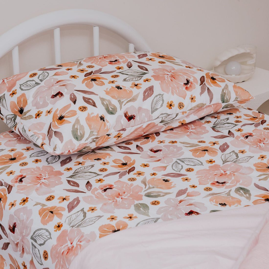 Waterproof Pillowcase - Peony Pop