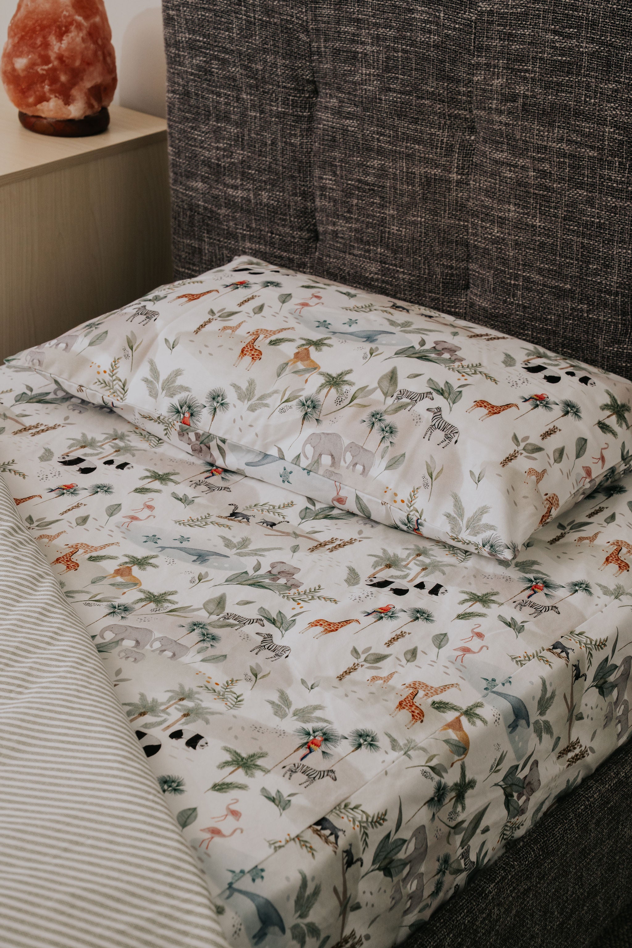 Waterproof Fitted Sheet in Single or King Single - Wild Ones