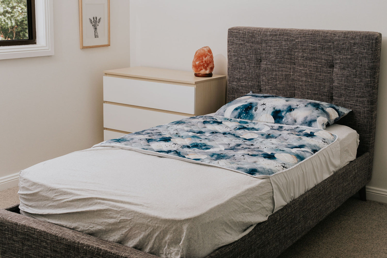 Waterproof Bed Mat - Milky Way