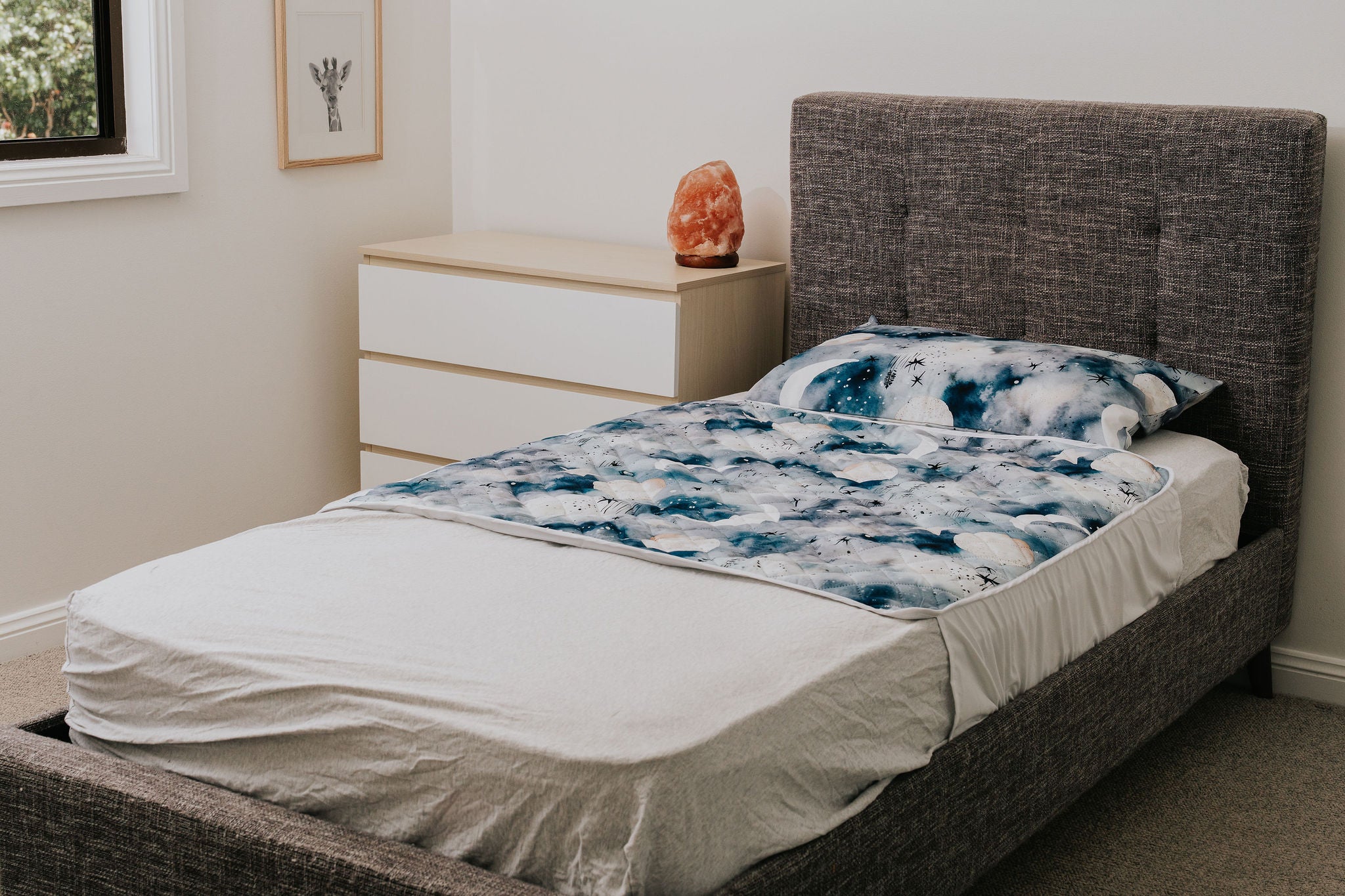 Waterproof Bed Mat - Milky Way