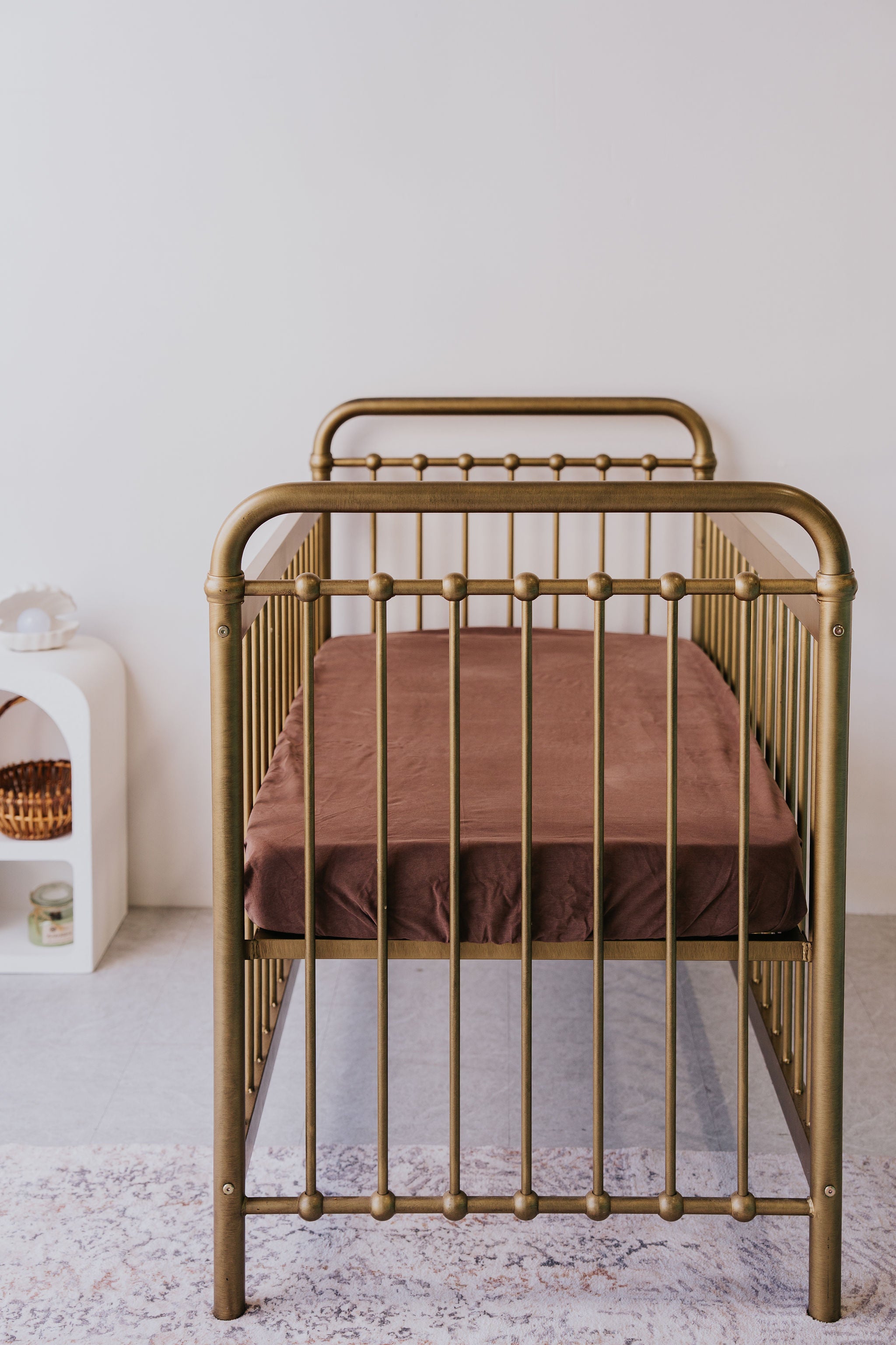 Waterproof Cot Sheet - Espresso