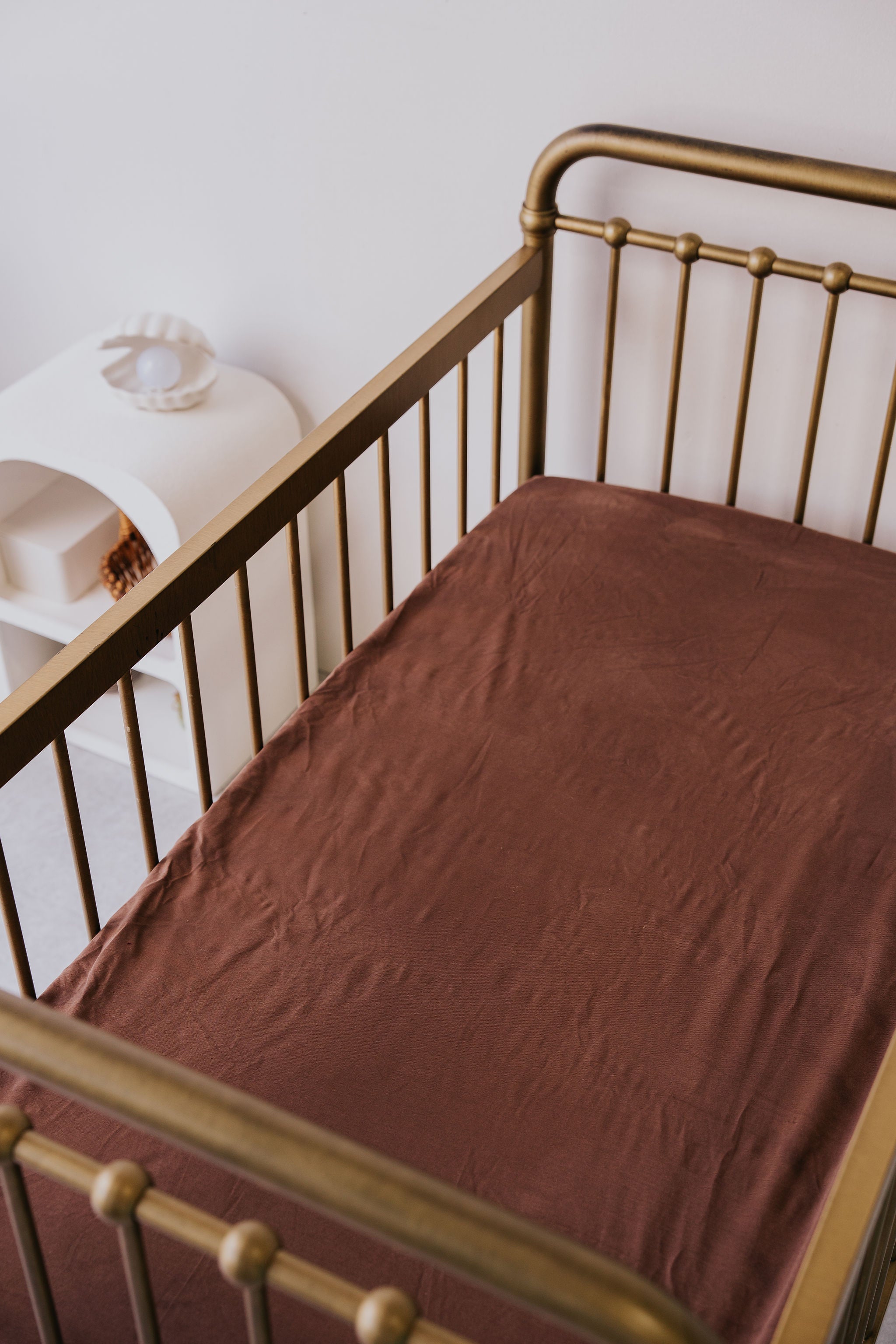 Waterproof Cot Sheet - Espresso