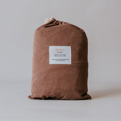 Waterproof Cot Sheet - Espresso