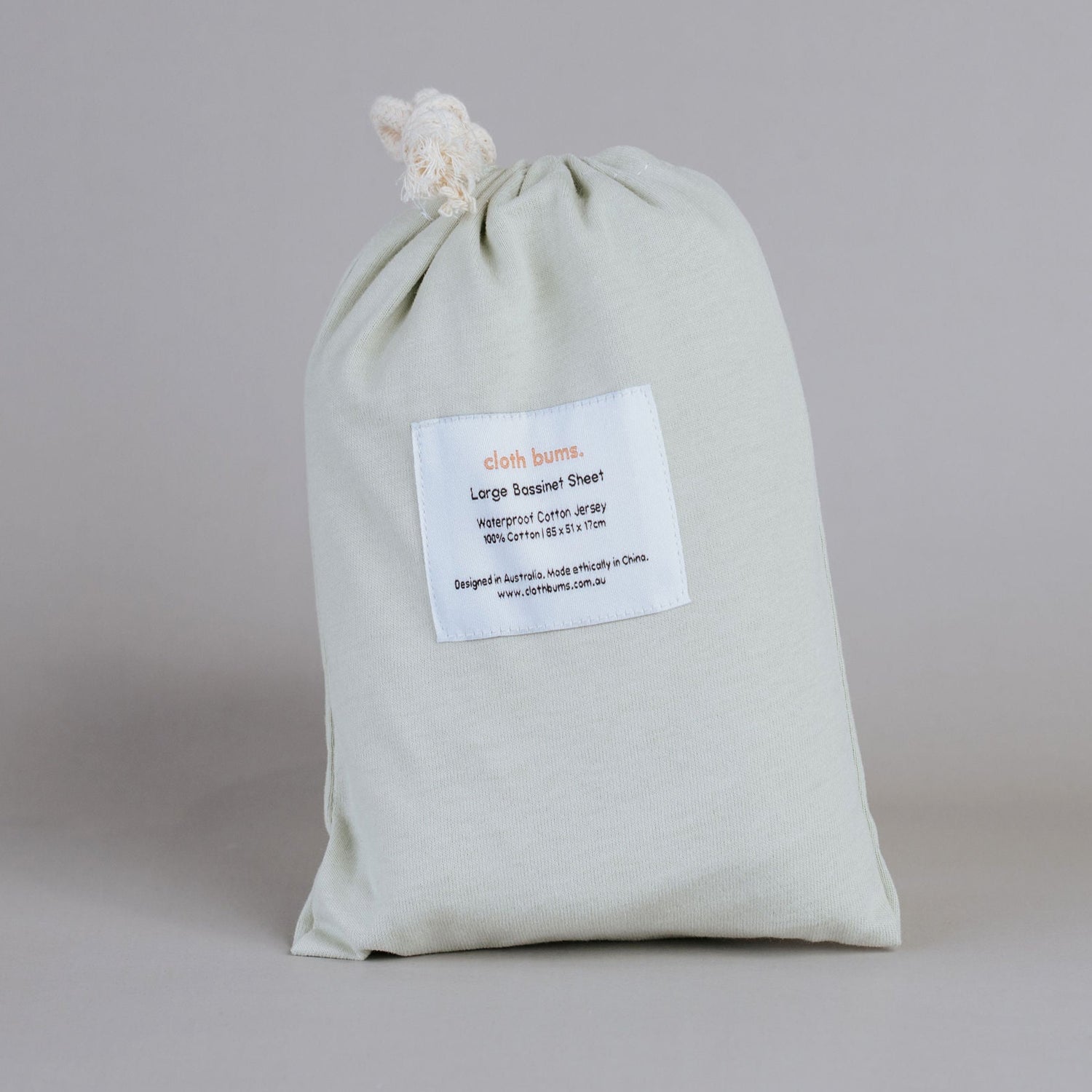 Co-Sleeper Waterproof Sheet - Sage Green