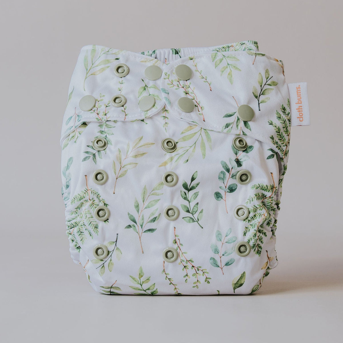 PIXIE One Size Fits Most Cloth Nappy - Fern Gully