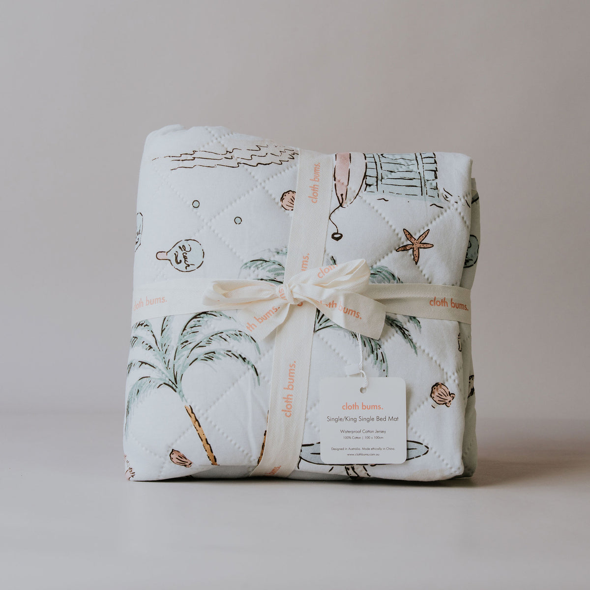 Waterproof Bed Mat - Retro Sands