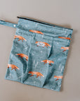 Large Double Pocket Wet Bag - For Fox Sake