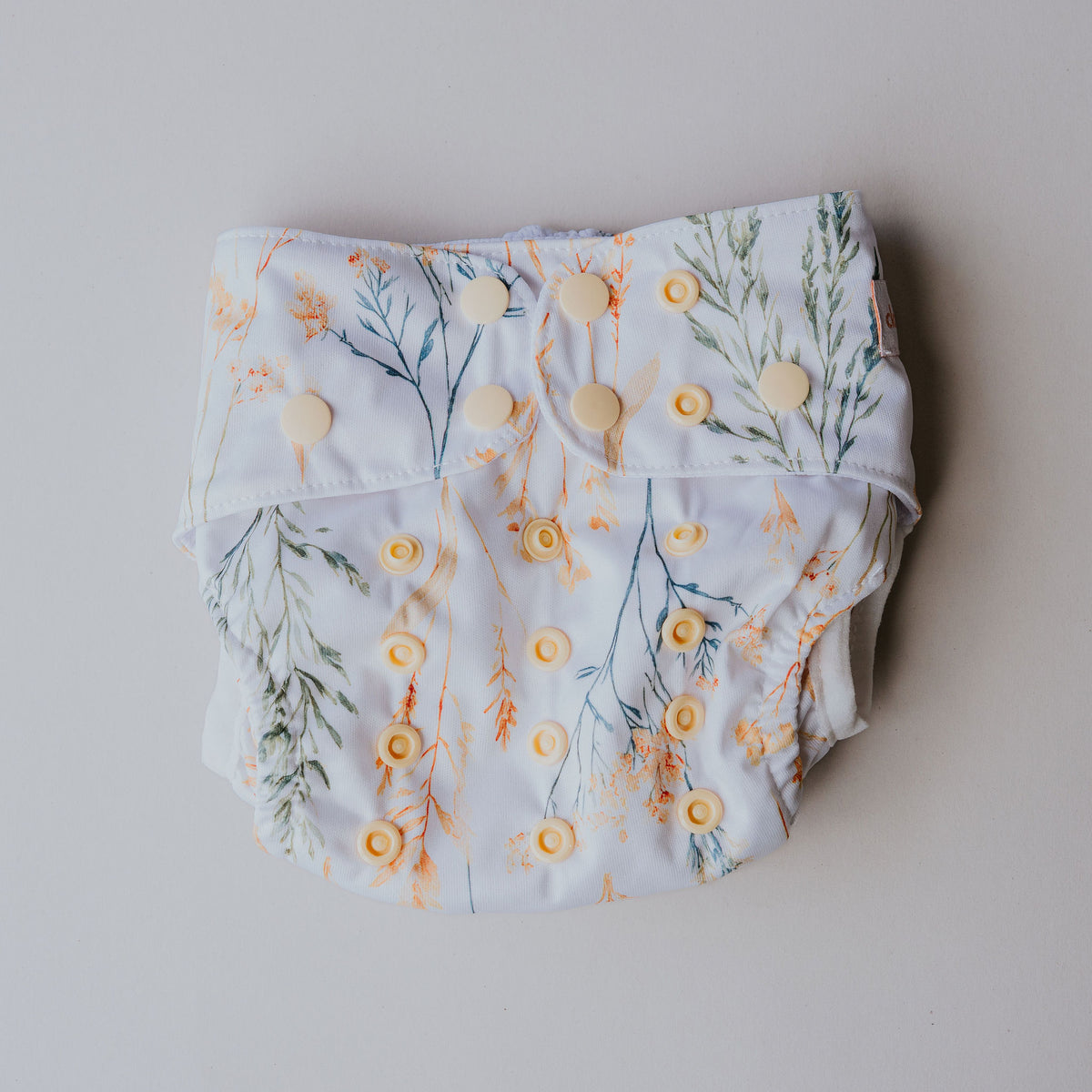 Hydra swim nappy in Wild Prairie print by Cloth Bums