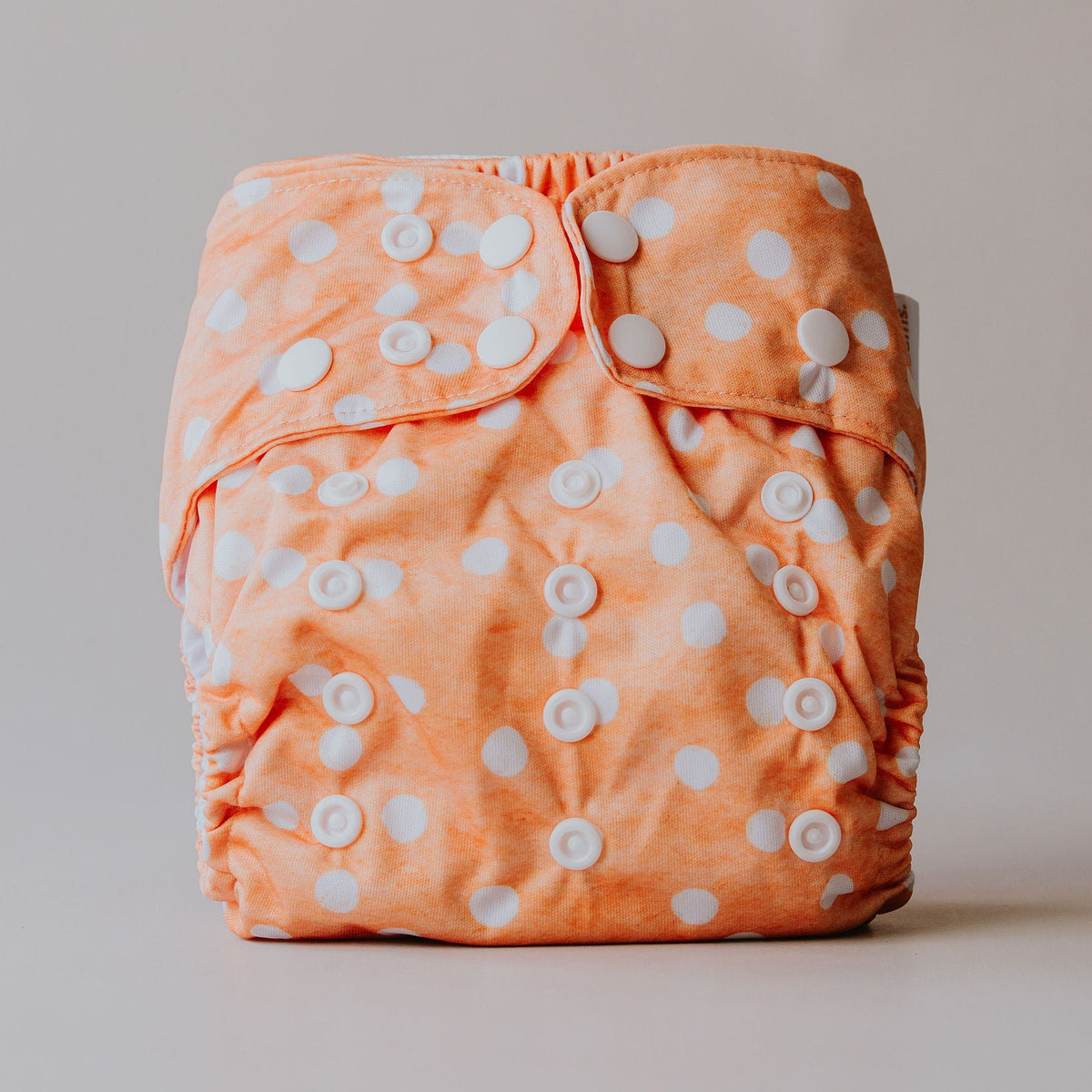 PIXIE one size cloth nappy in Marmalade print by Cloth Bums