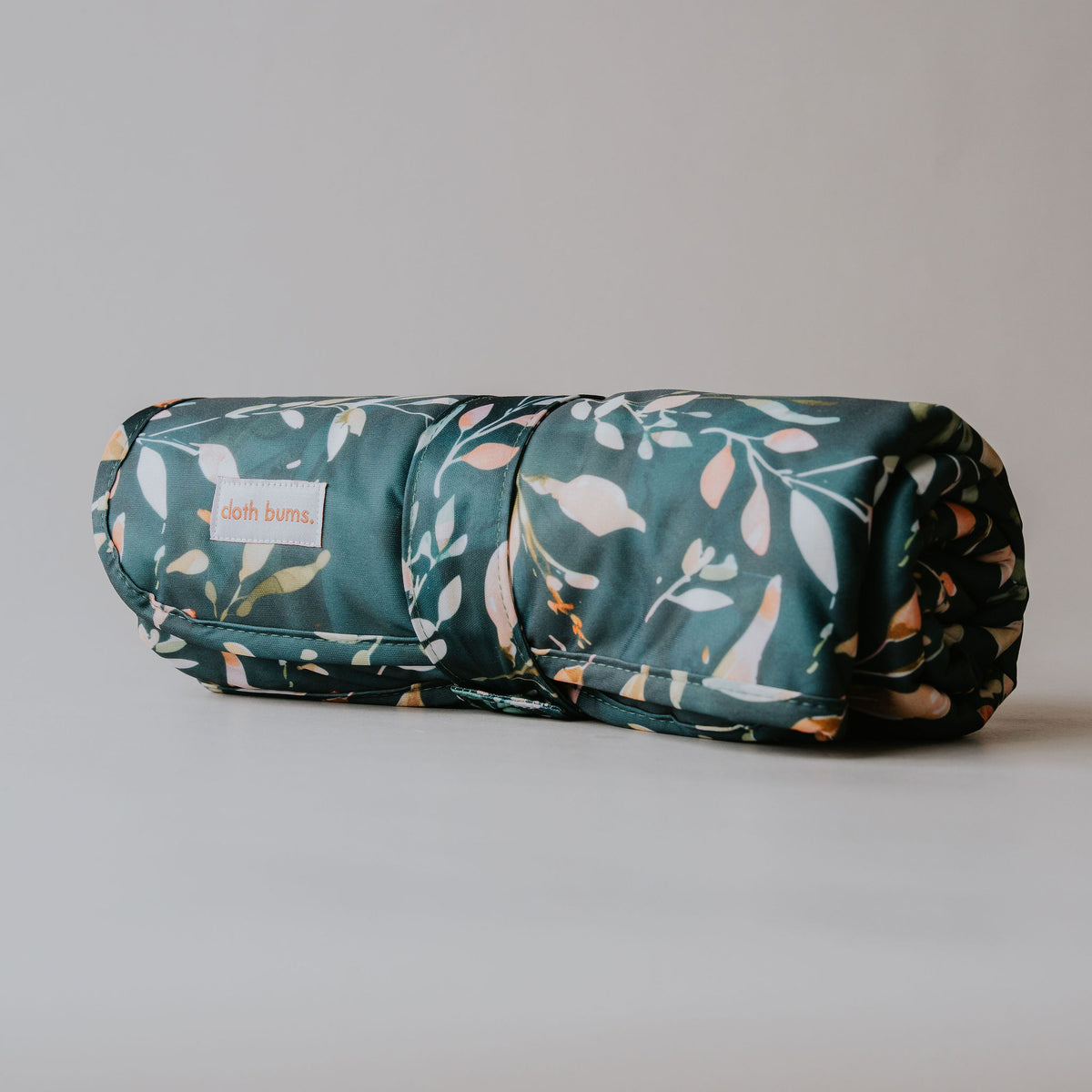 Premium change mat in Evergreen print by Cloth Bums