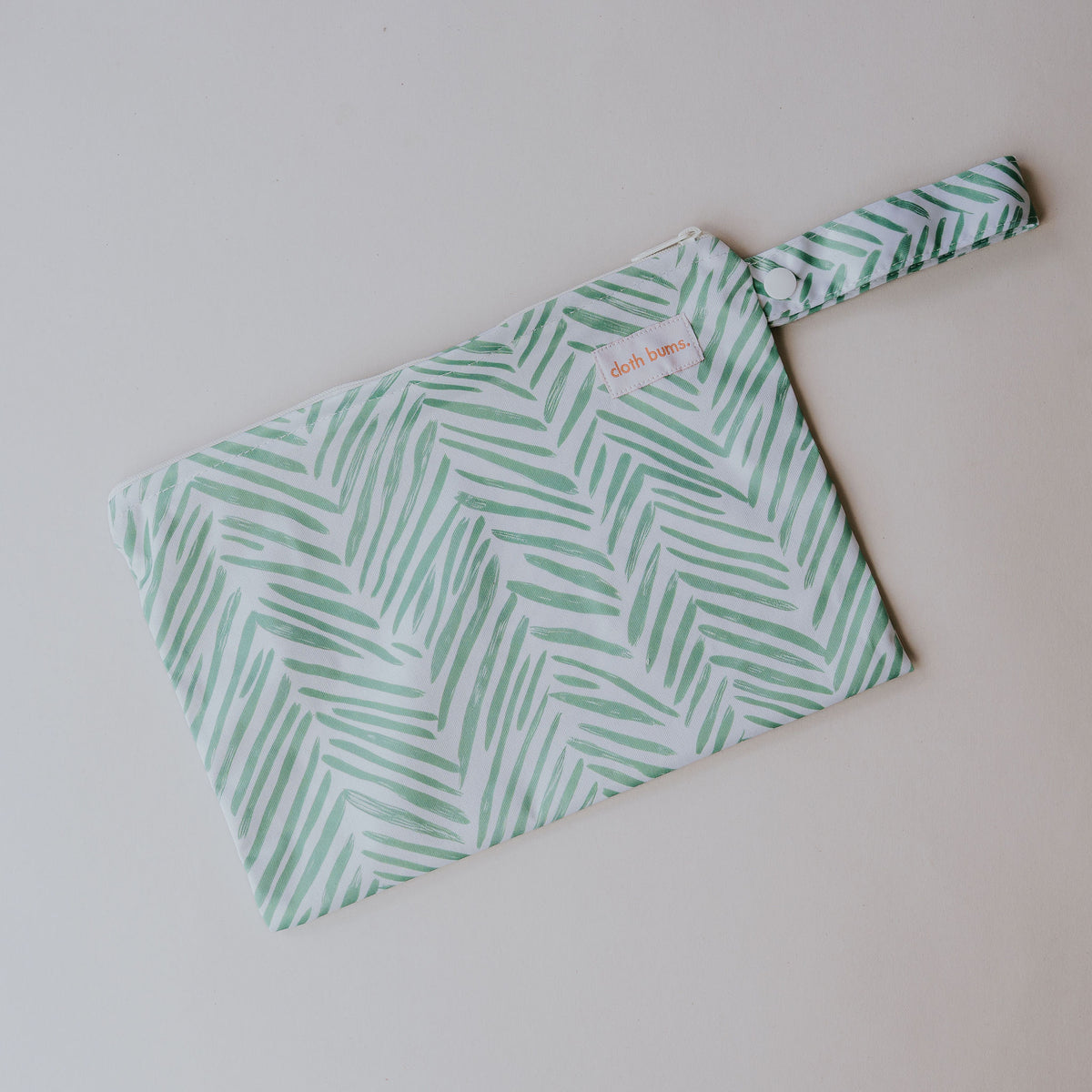 Small wet bag in Greenhouse print by Cloth Bums