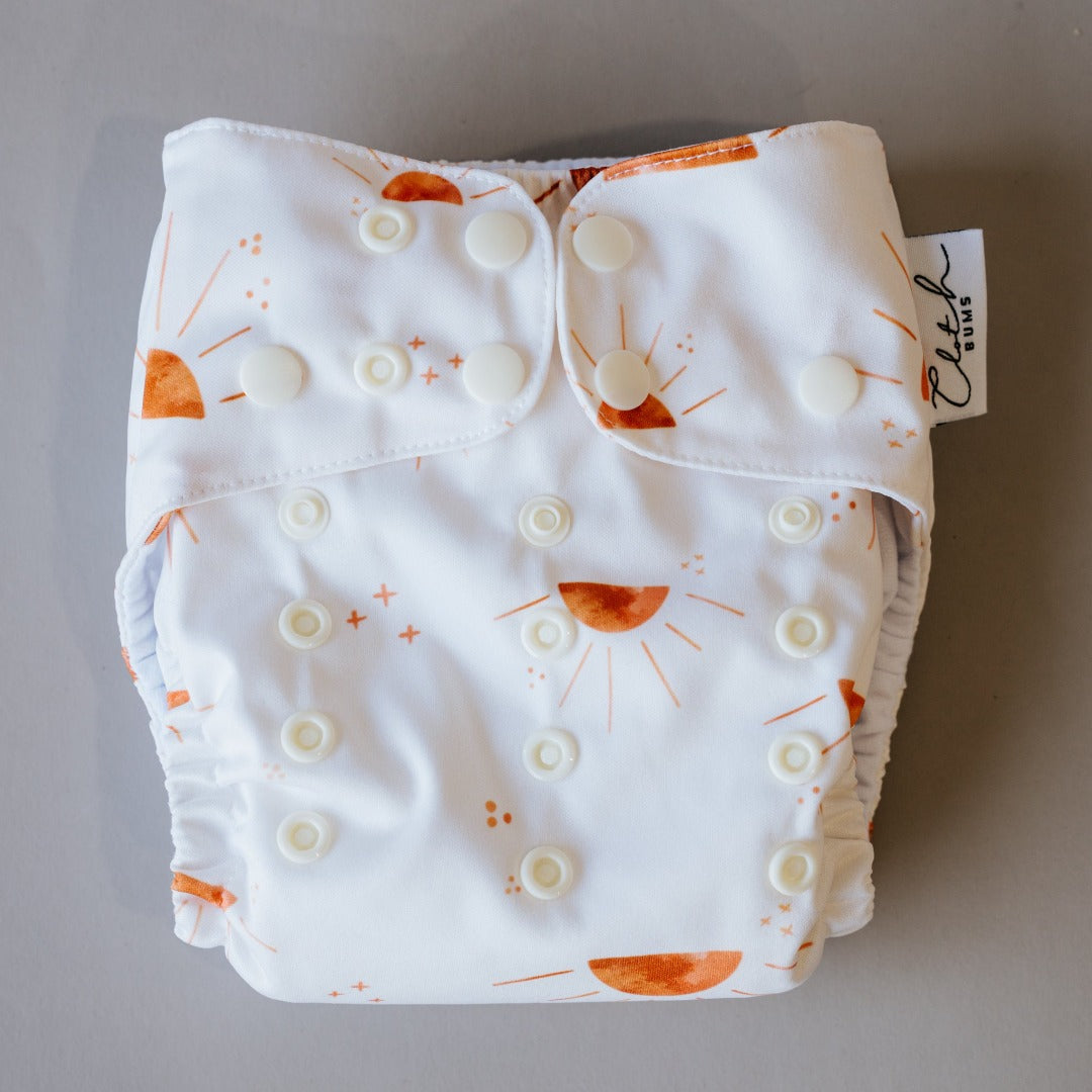 PIXIE One Size Fits Most Cloth Nappy - Sol