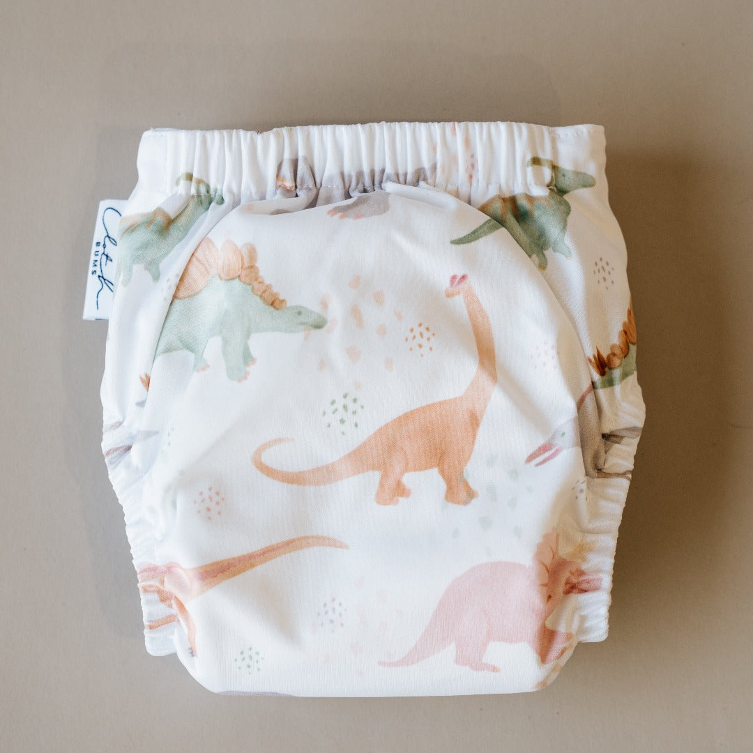 PIXIE One Size Fits Most Cloth Nappy - Prehistoric