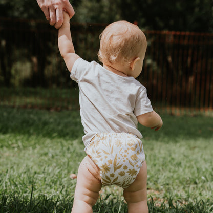 PIXIE One Size Fits Most Cloth Nappy - Golden Hour