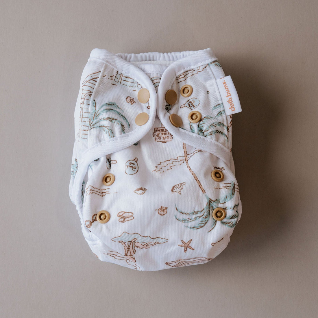 FAIRY Newborn Cover/Nappy - Retro Sands