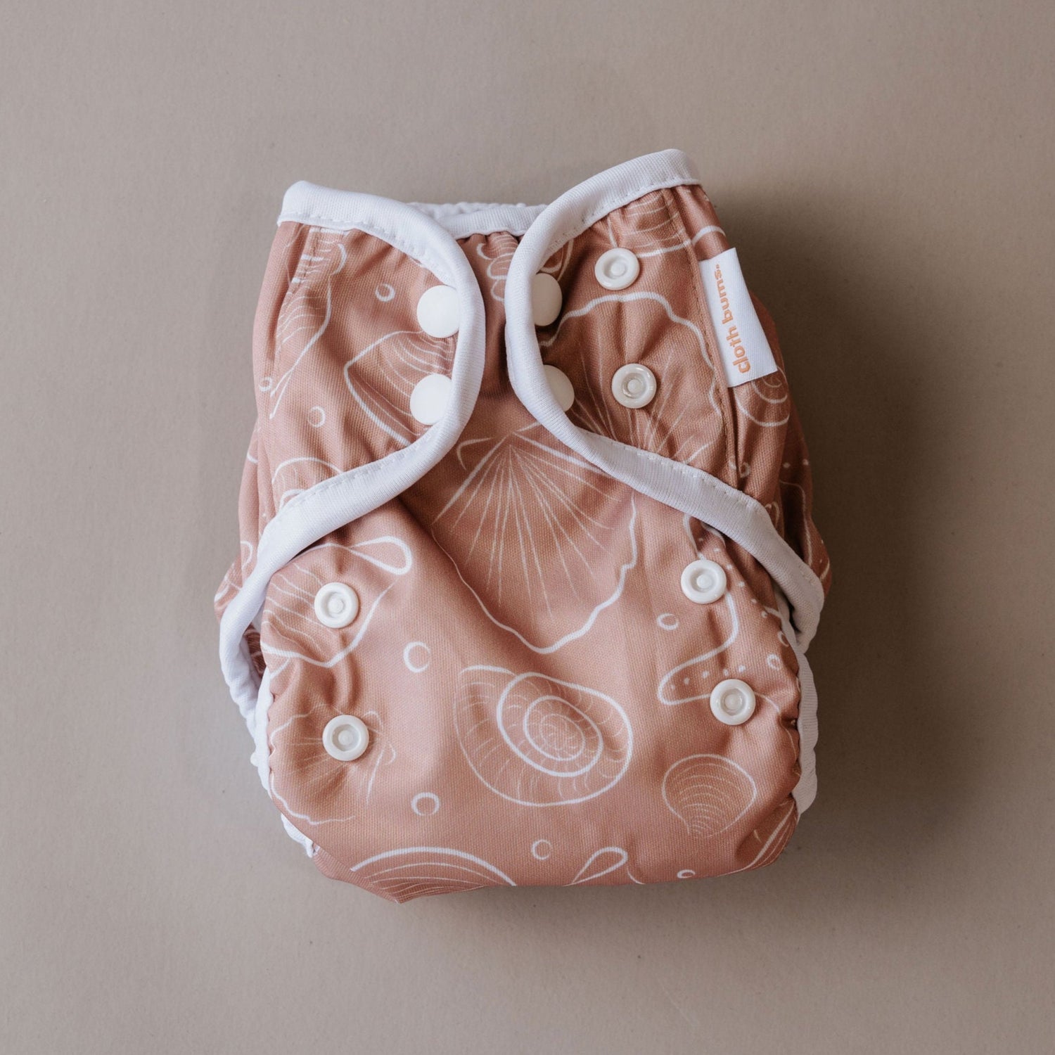 FAIRY Newborn Cover/Nappy - Shell Seeker