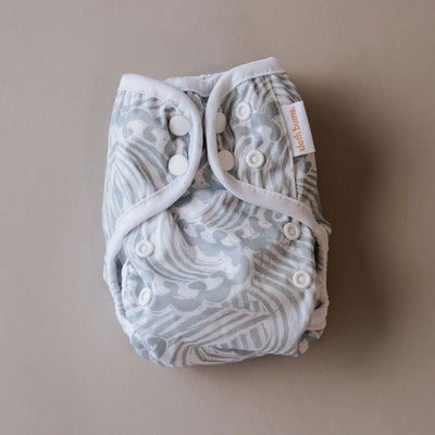 FAIRY Newborn Cover/Nappy - Wave Rider