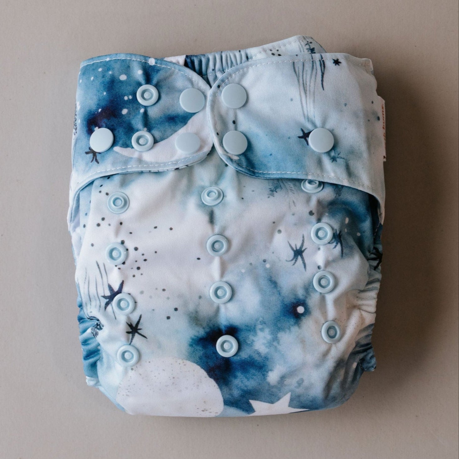 PIXIE One Size Fits Most Cloth Nappy - Milky Way