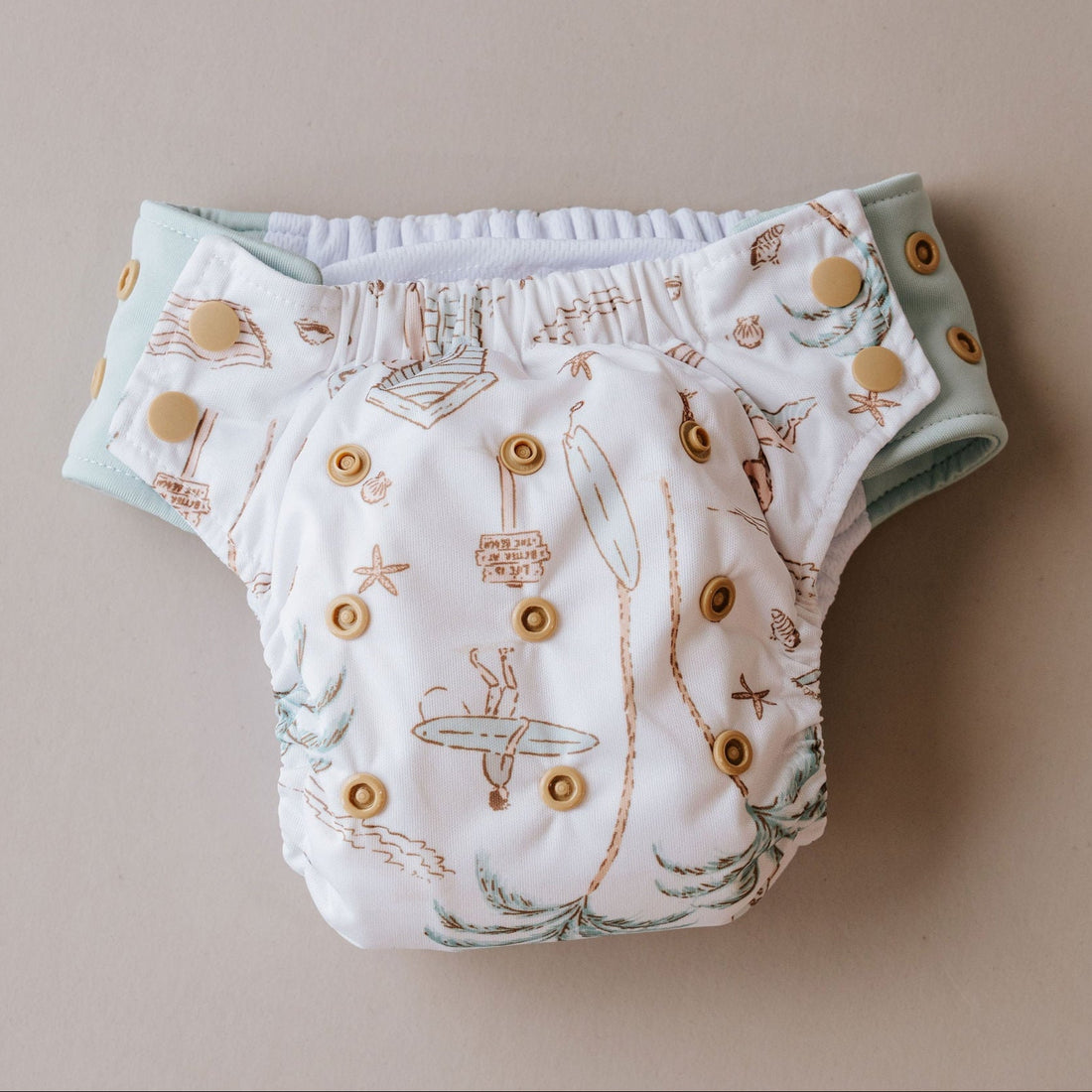 GREMLIN Pull Up Cloth Nappy/Training Pant - Retro Sands