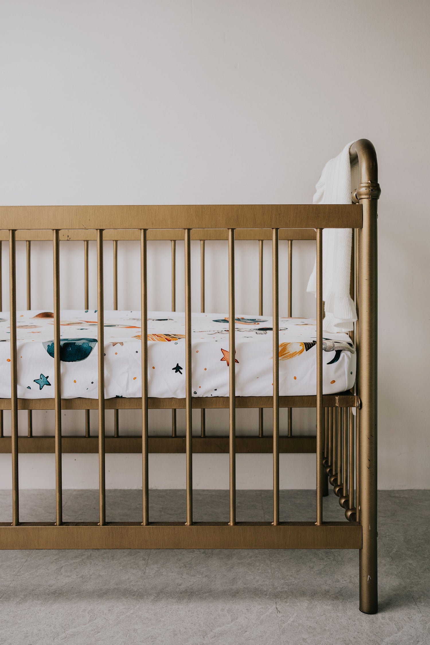 Waterproof Cot Sheet - Space Jam