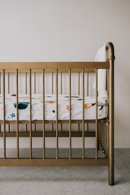 Waterproof Cot Sheet - Space Jam