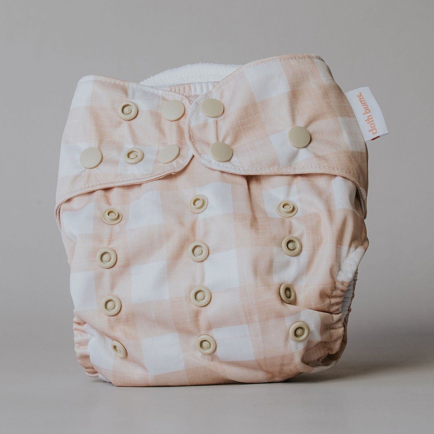 PIXIE One Size Fits Most Cloth Nappy - Champagne