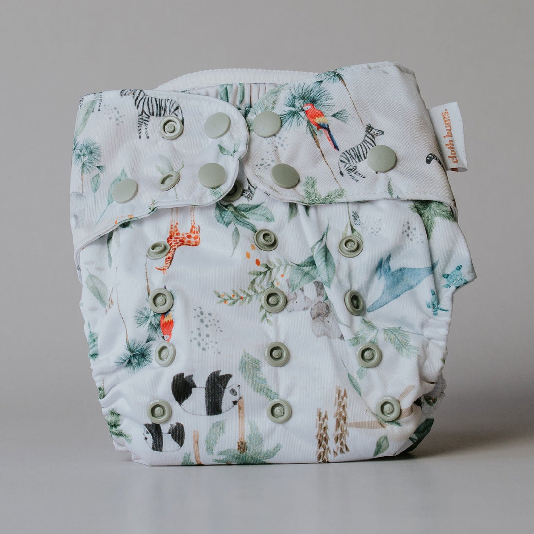 PIXIE One Size Fits Most Cloth Nappy - Wild Ones