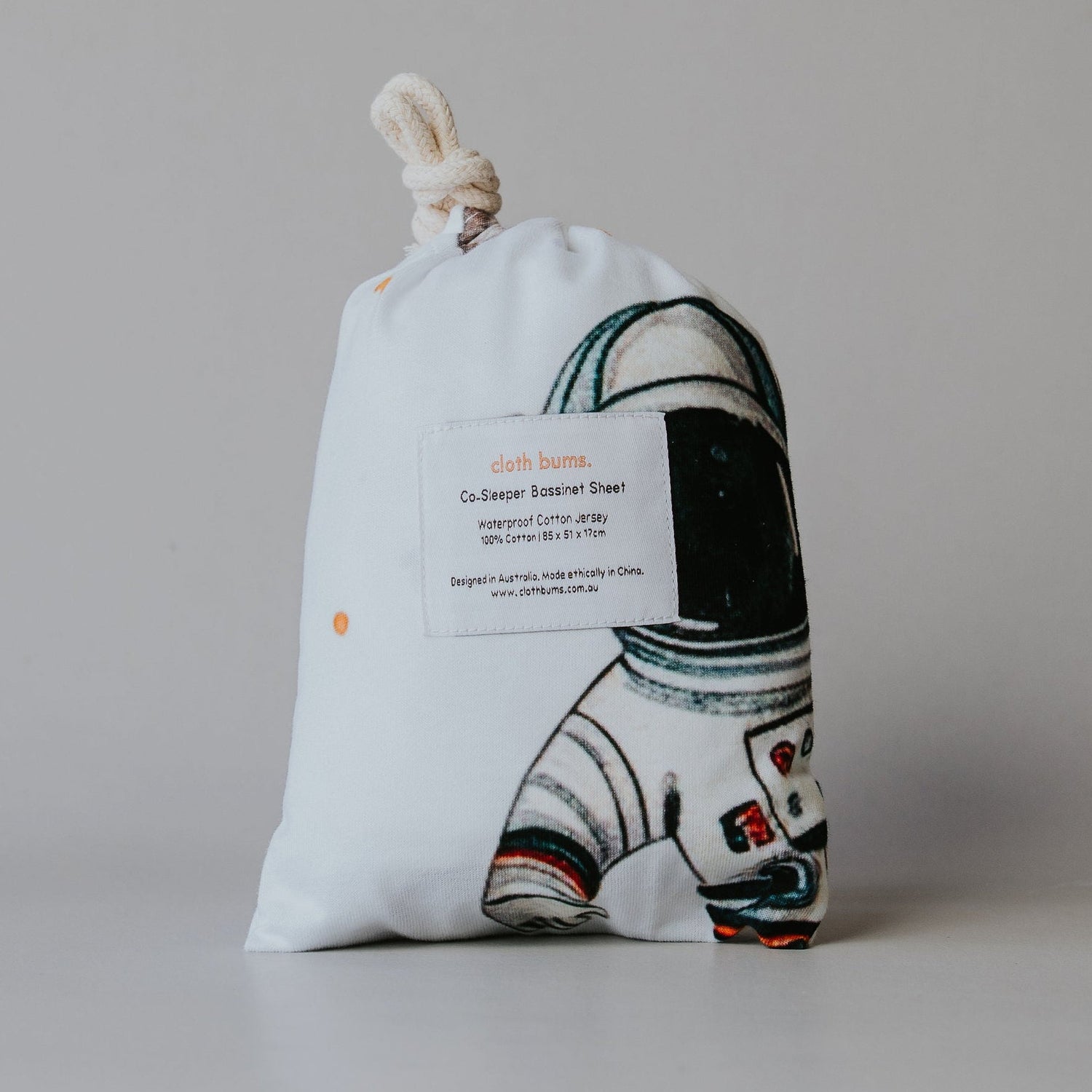 Co-Sleeper Waterproof Sheet - Space Jam