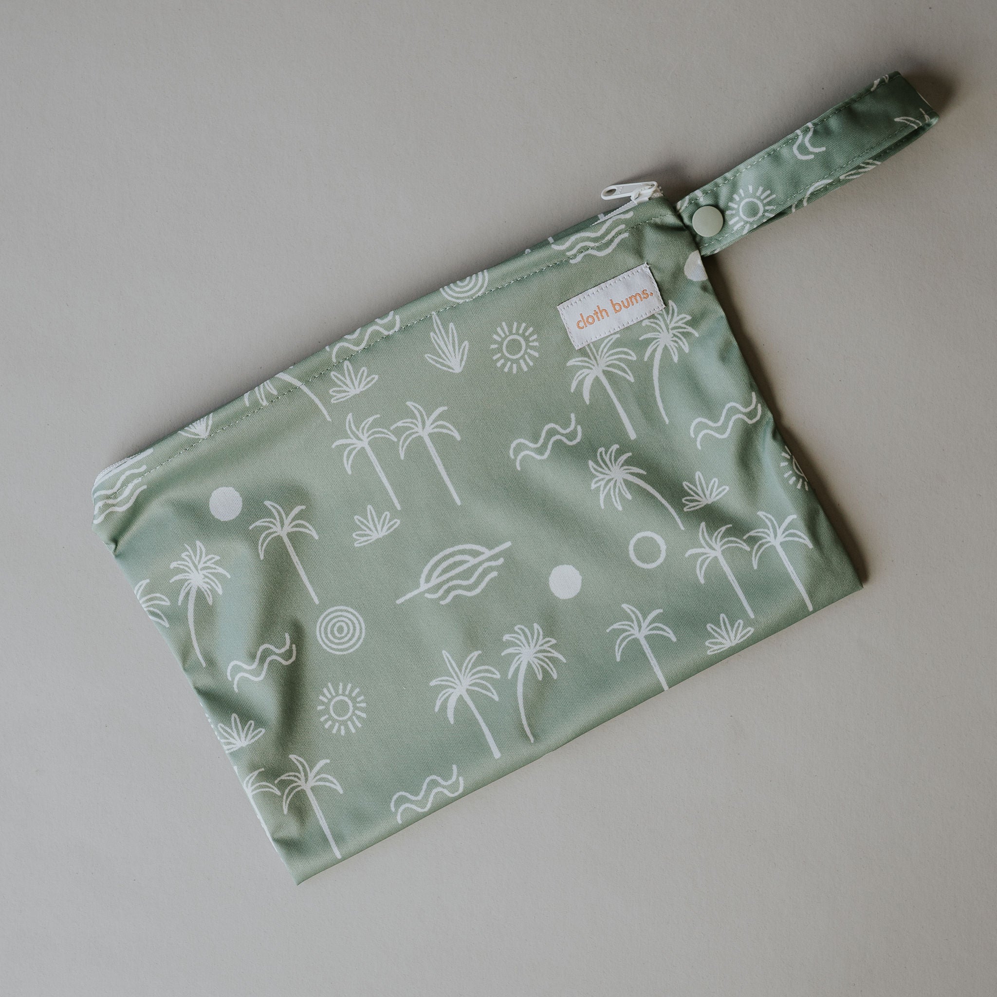 Small Wet Bag - Palm Cove – Cloth Bums