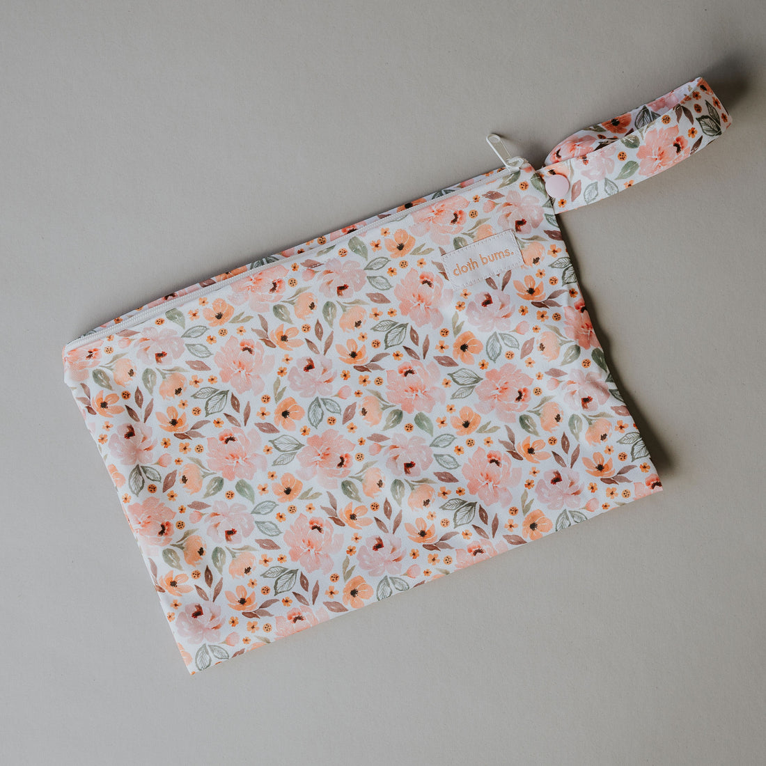 Small Wet Bag - Peony Pop