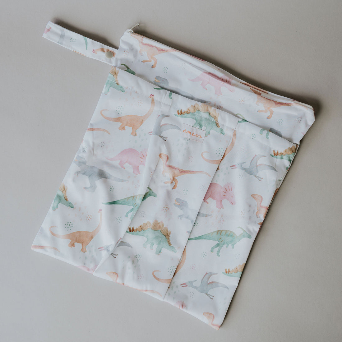 Large Double Pocket Wet Bag - Prehistoric