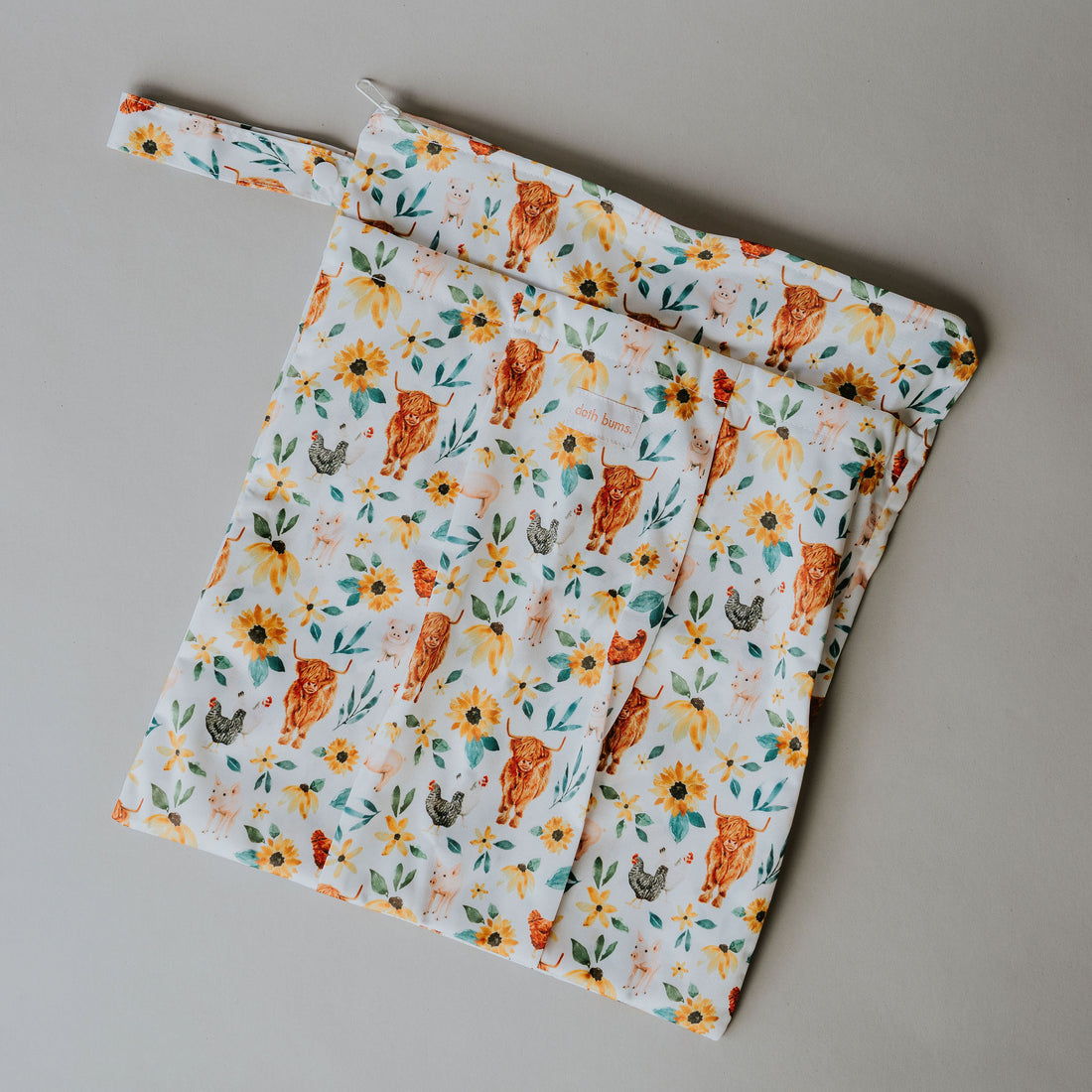 Large Double Pocket Wet Bag - Homestead