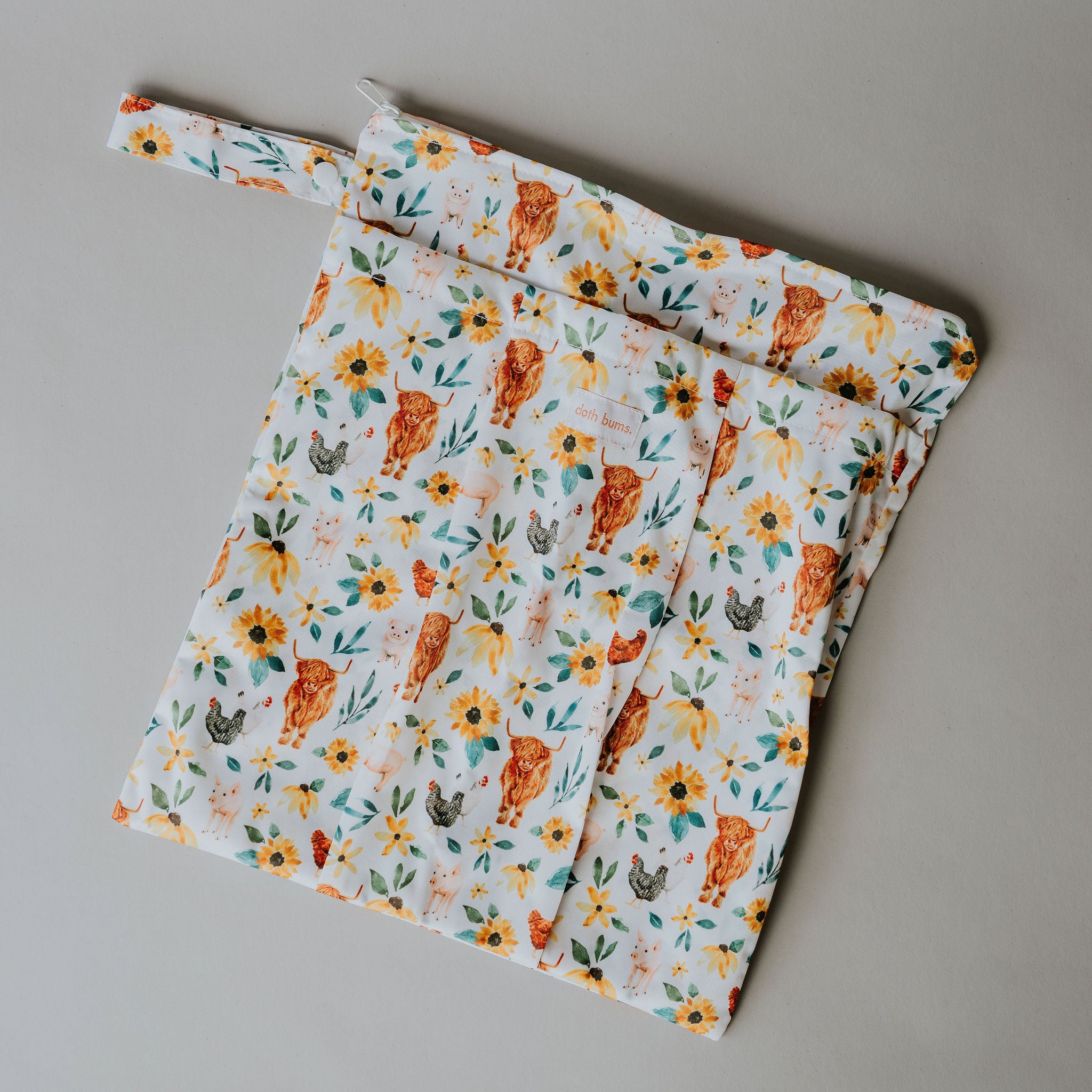 Large Double Pocket Wet Bag - Homestead