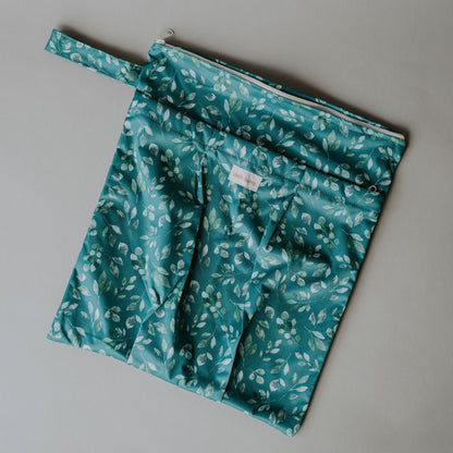 Large Double Pocket Wet Bag - Eden