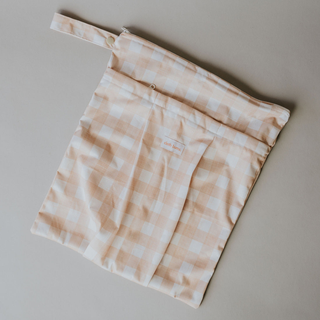 Large Double Pocket Wet Bag - Champagne