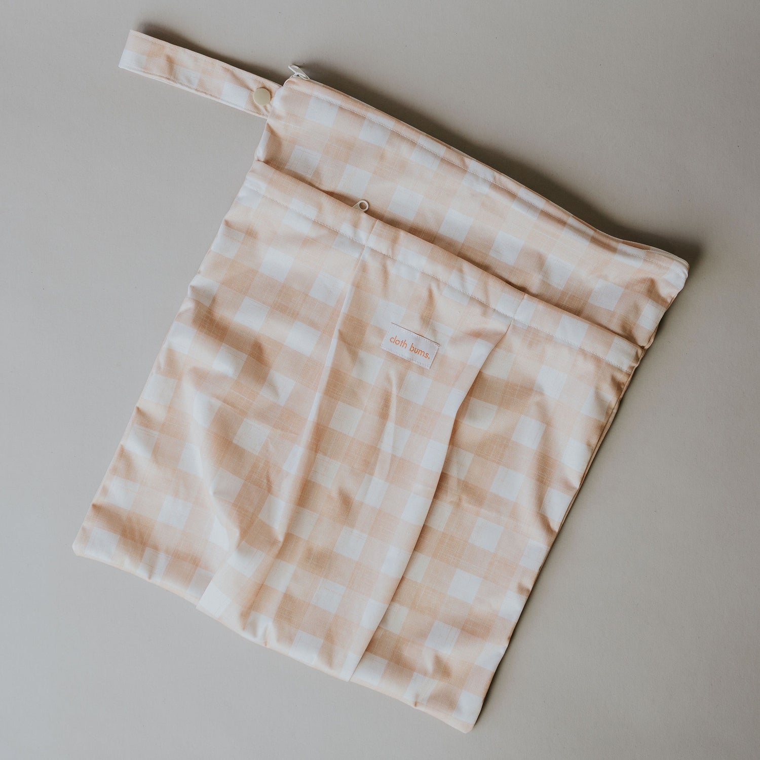 Large Double Pocket Wet Bag - Champagne