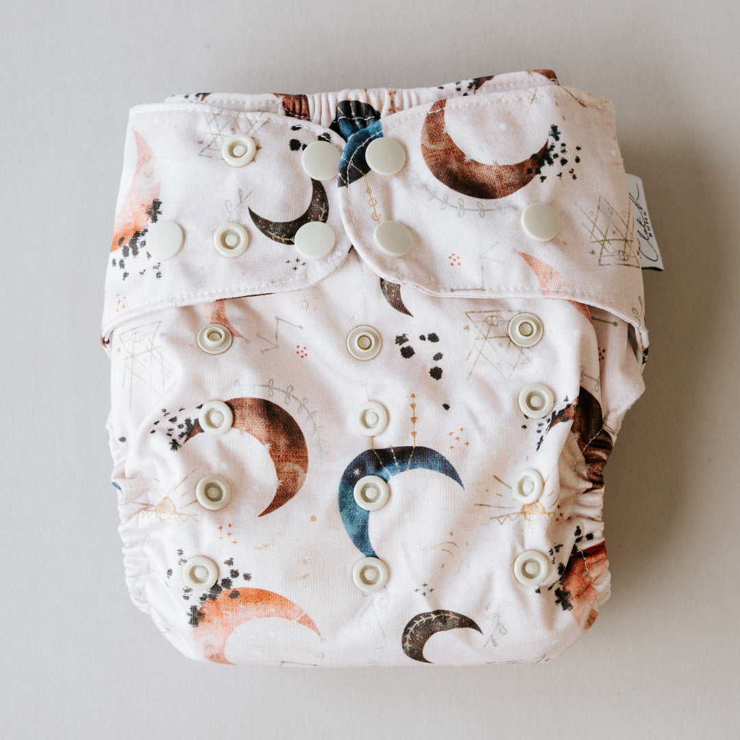 PIXIE One Size Fits Most Cloth Nappy - Just a Phase