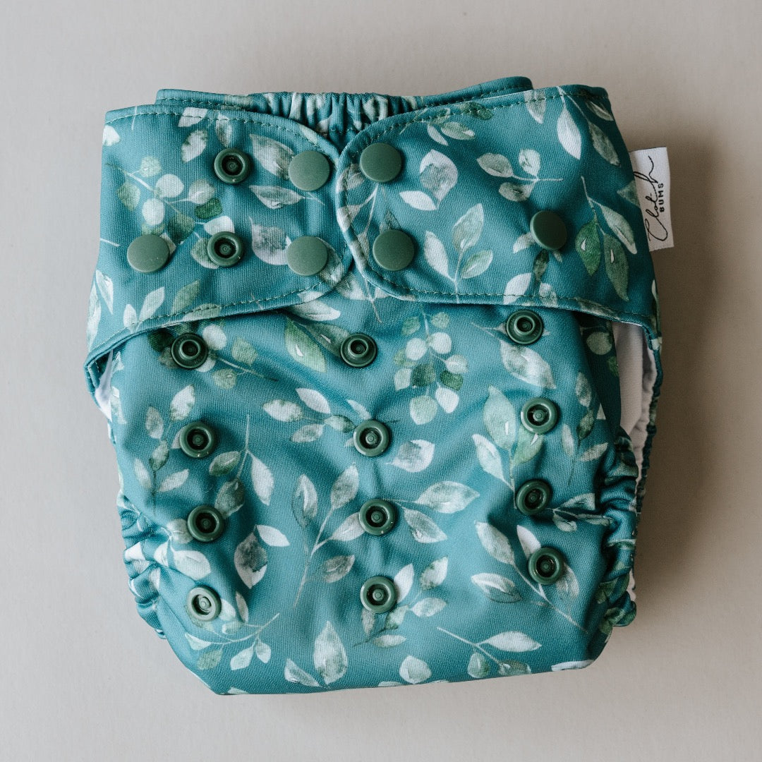 PIXIE One Size Fits Most Cloth Nappy - Eden