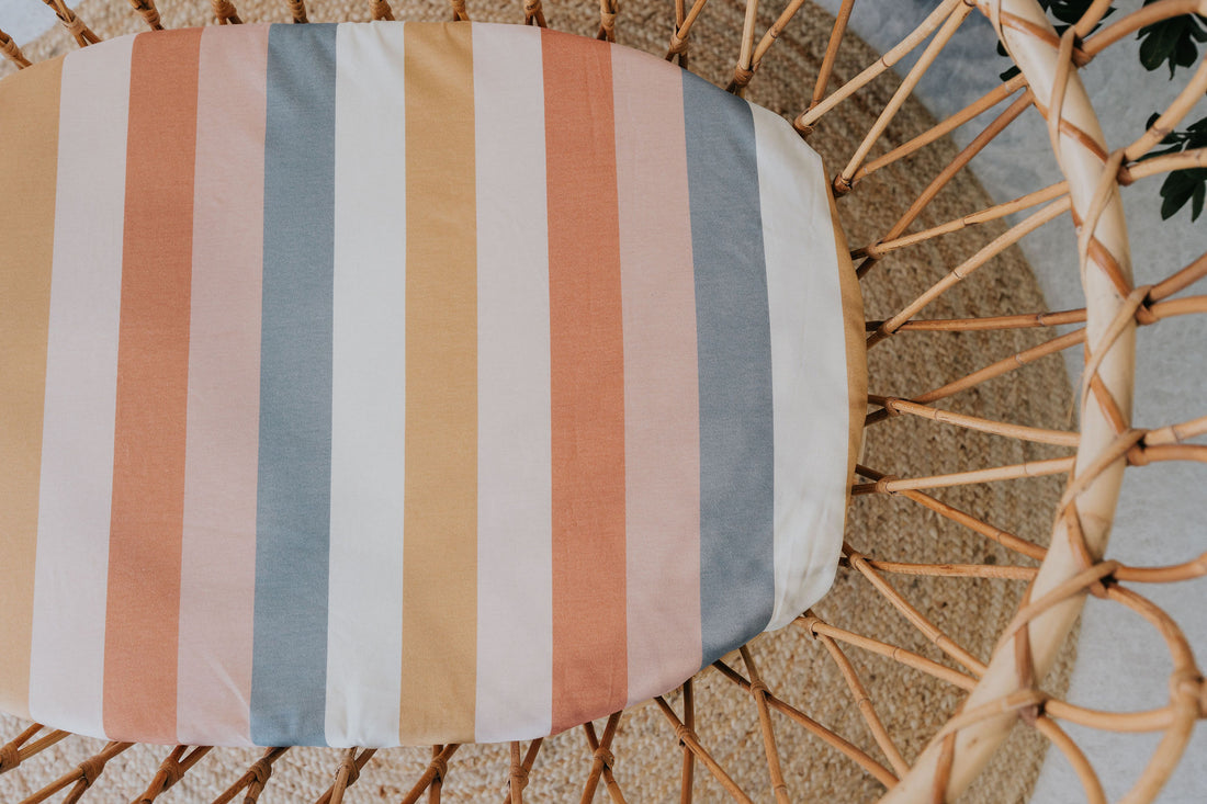 Regular Bassinet Waterproof Sheet - Gelato