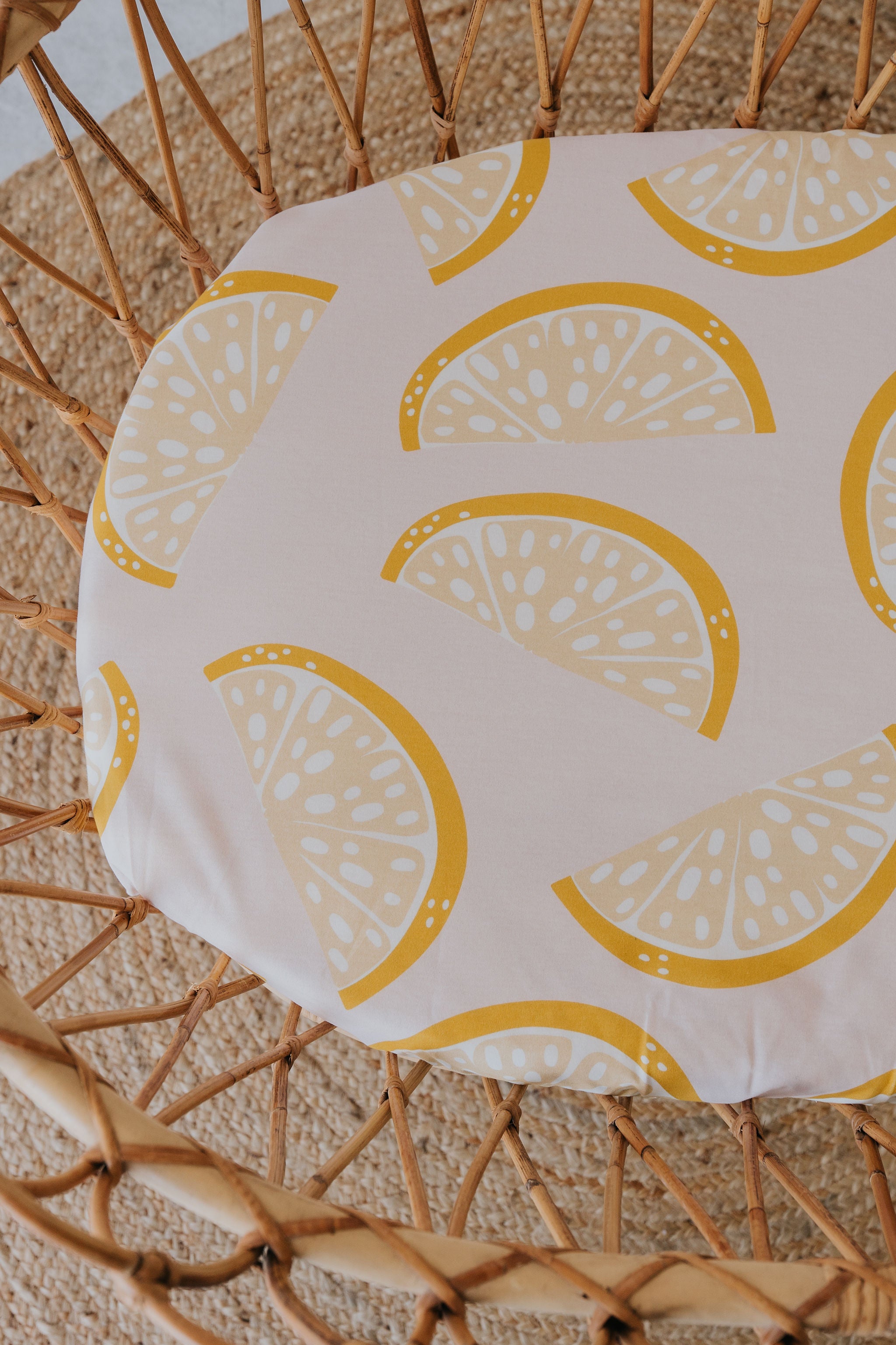 Co-Sleeper Waterproof Sheet - Pink Lemonade