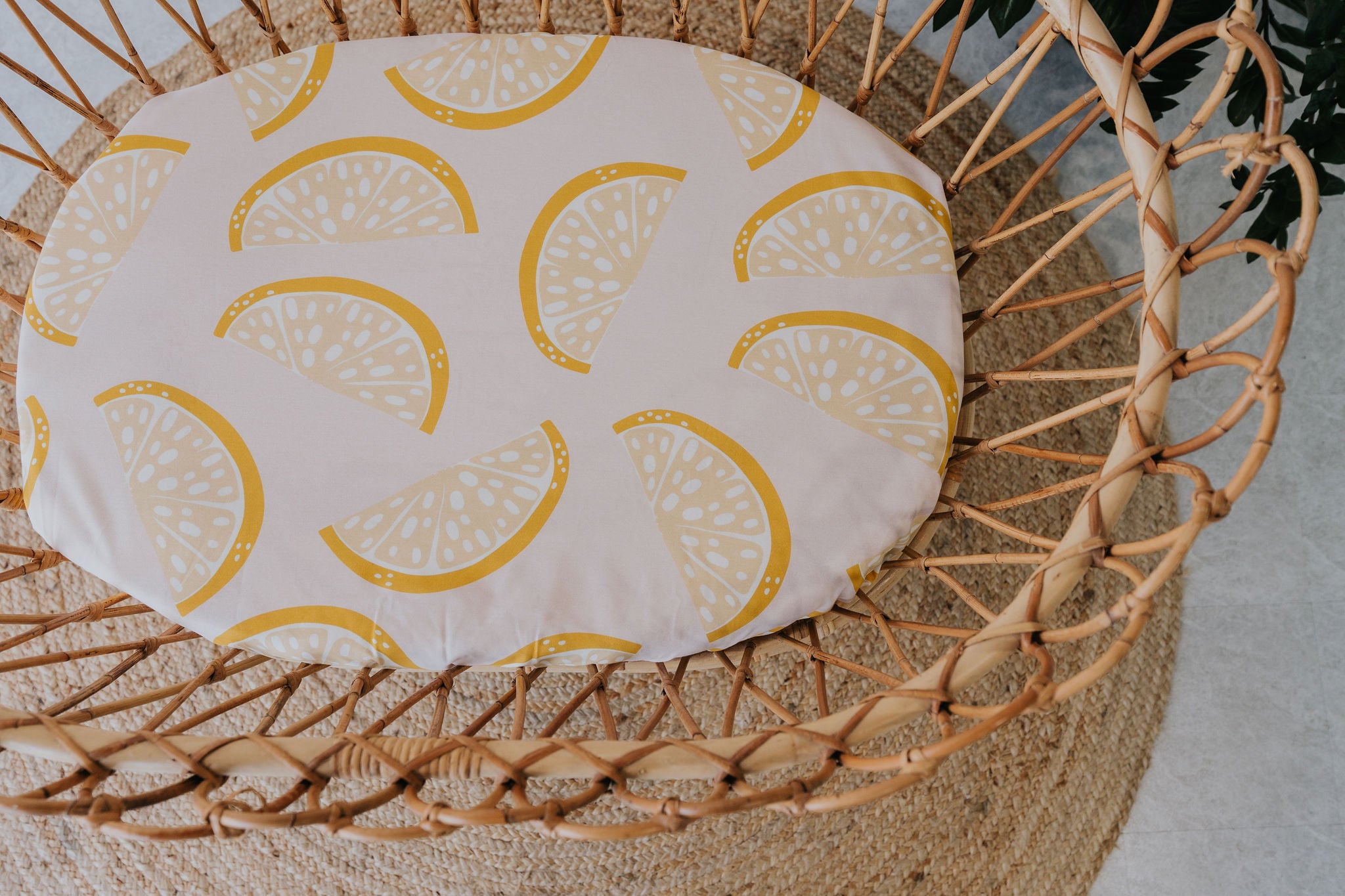 Co-Sleeper Waterproof Sheet - Pink Lemonade