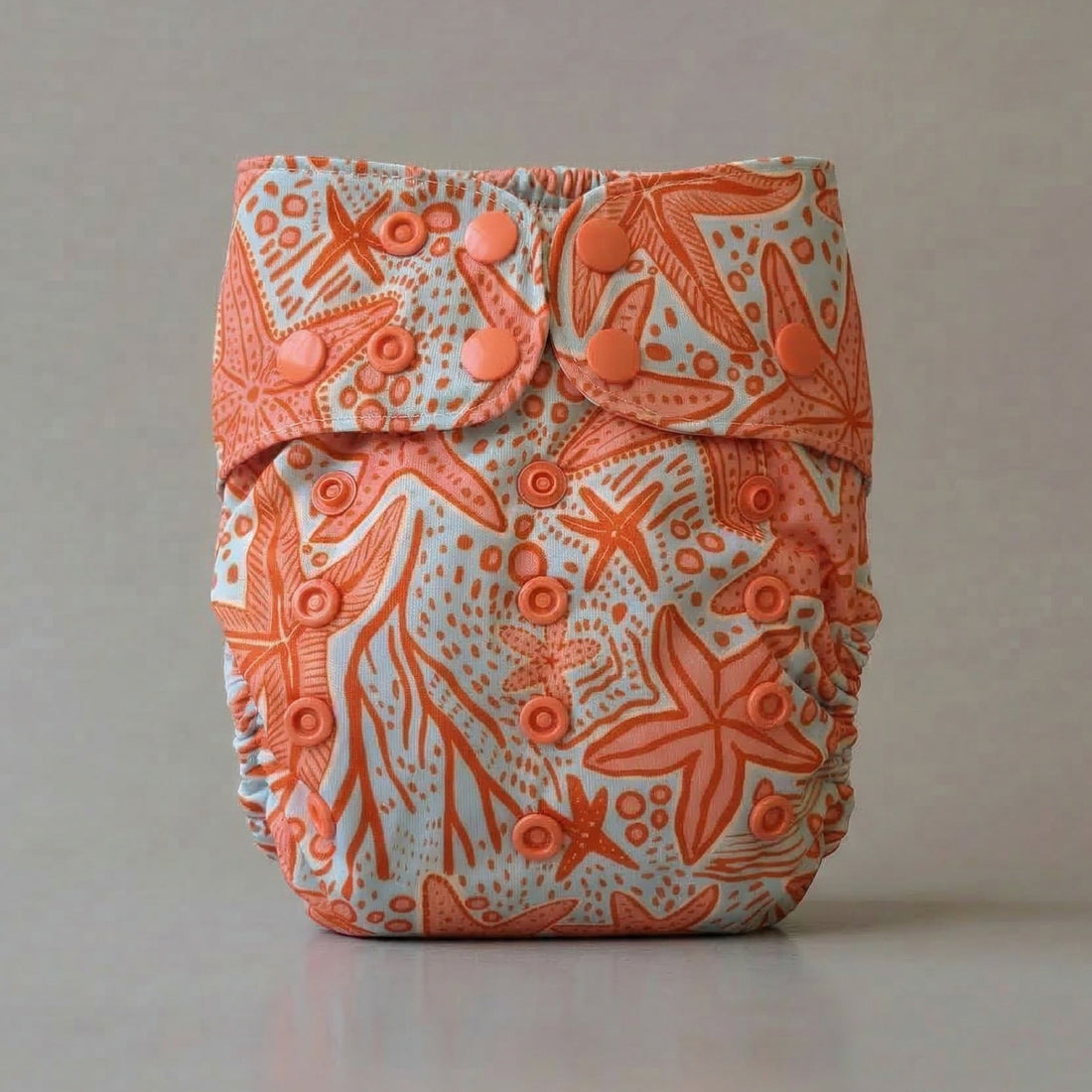 PIXIE One Size Fits Most Cloth Nappy - Reef Riot