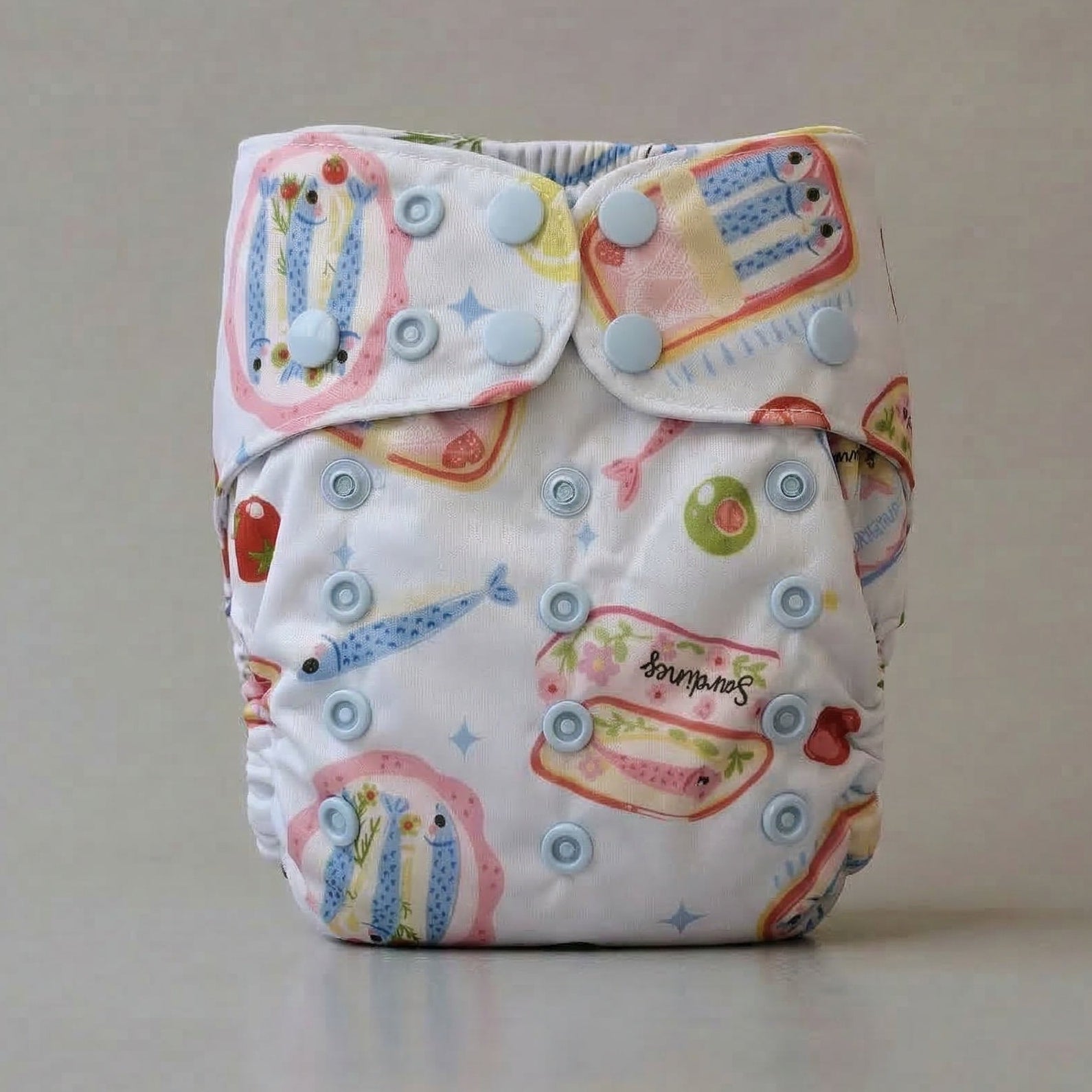 PIXIE One Size Fits Most Cloth Nappy - Riviera