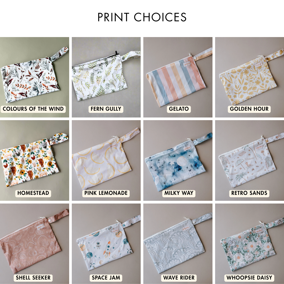 Full Time Reusable Bamboo Cloth Wipes Kit