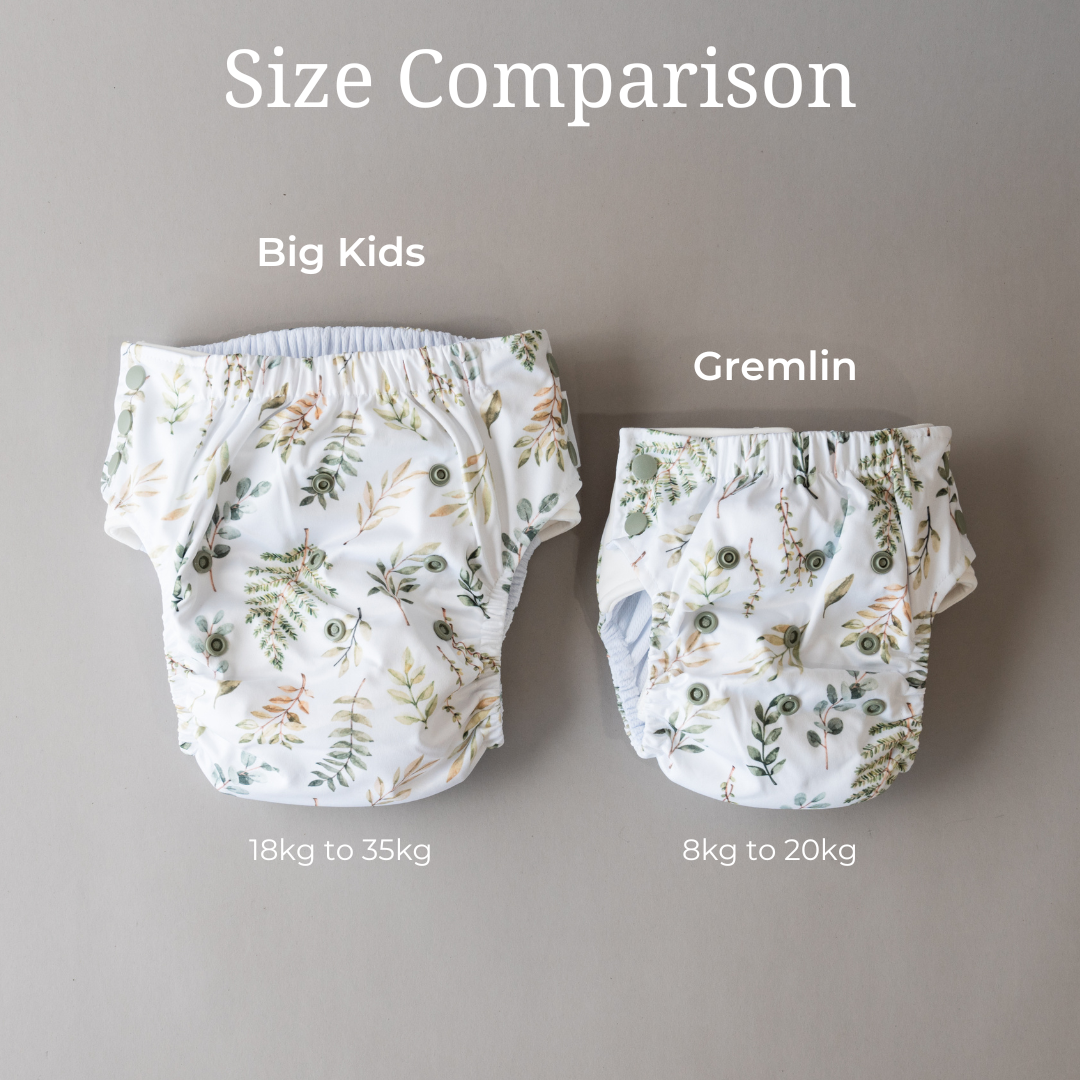 Big Kids Pull Up Reusable Nappy - Just a Phase