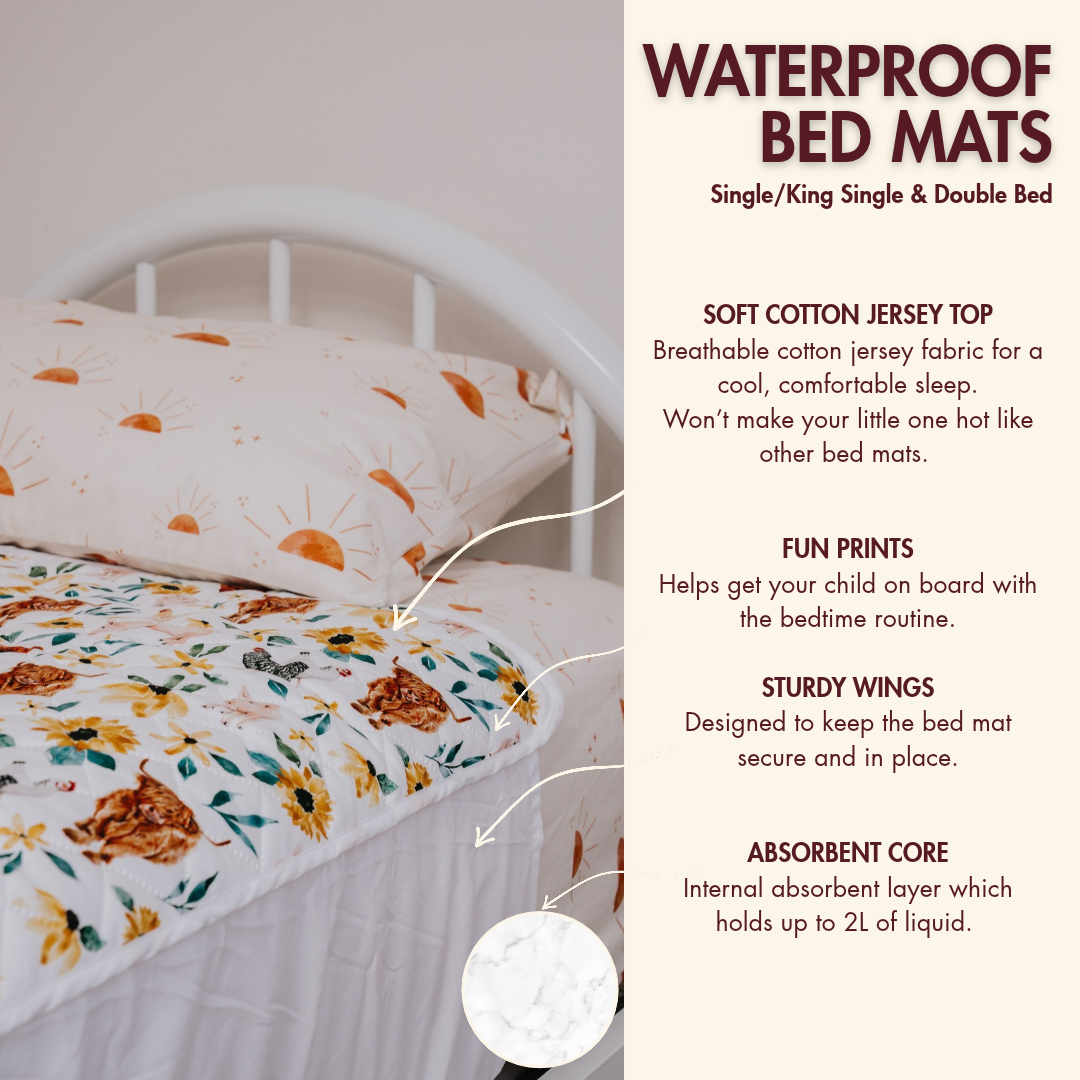 Waterproof Bed Mat - Homestead