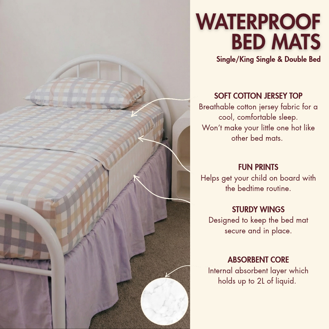Waterproof Bed Mat - Checkpoint